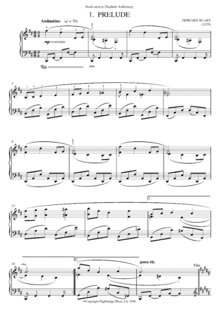 Prelude: Andantino (from Lifecycle), op.489a