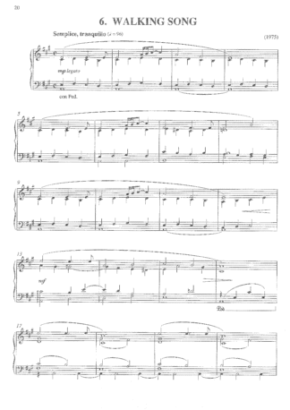 Walking Song (from Lifecycle), op.489f