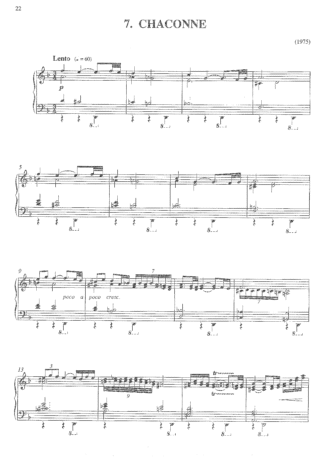 Chaconne (from Lifecycle), op.489g
