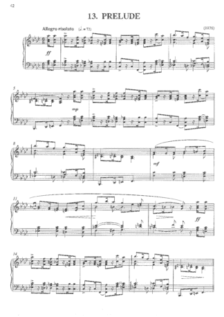 Prelude: Allegro Risoluto (from Lifecycle), op.489m