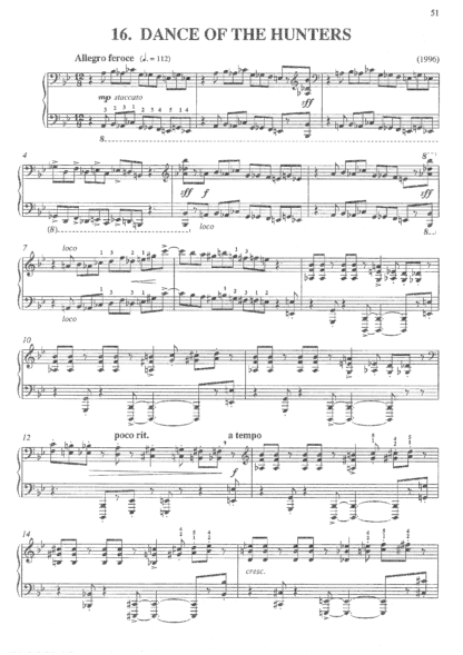 Dance of the Hunters (from Lifecycle), op.489p