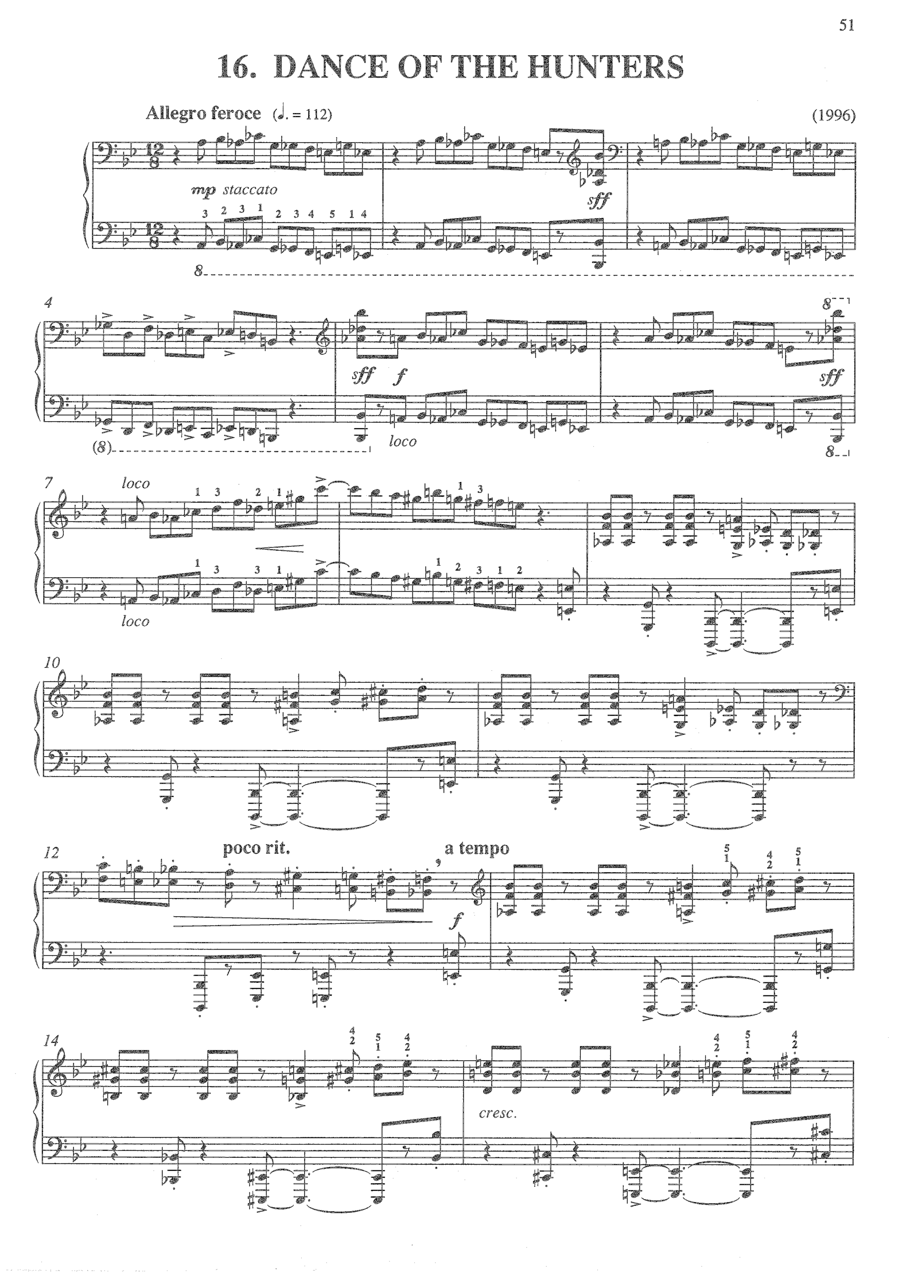 Dance of the Hunters (from Lifecycle), op.489p
