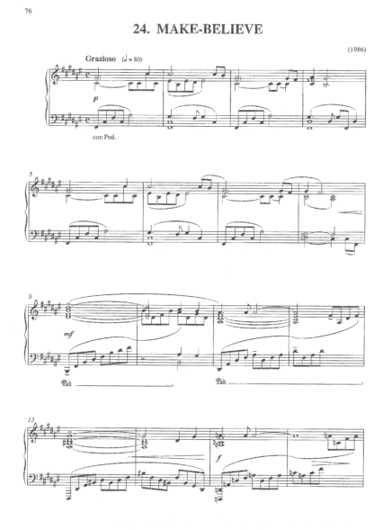 Make-Believe (from Lifecycle), op.489x