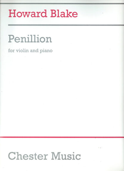 Pennillion for Violin and Piano, op.571