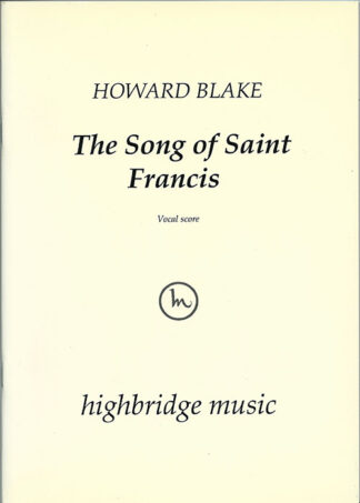 The Song of St Francis, op.427